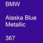 Preview: BMW, Alaska Blue Metallic, 367.